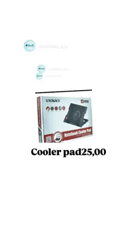 Suporte cooler pad para notebook por 25,00