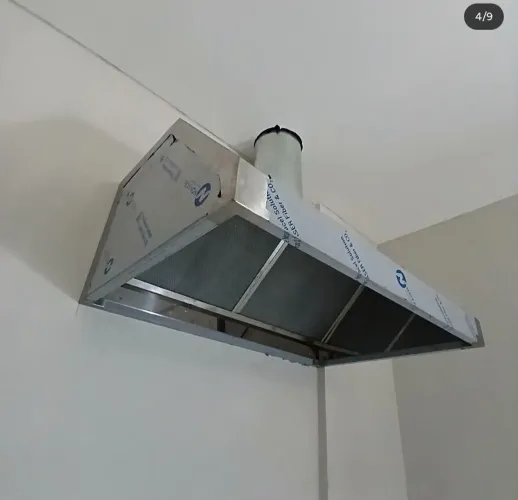 Peças de inox e galvanizado p coifas