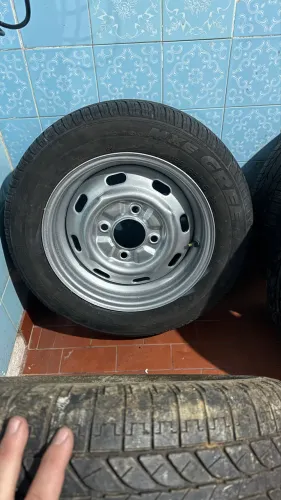 Rodas Mexicanas Fusca com pneus aro 15