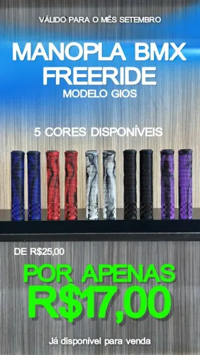 Manopla BMX Freeride