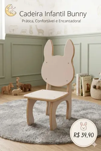 Cadeirinha infantil Bunny