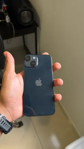 iPhone 14 256GB Preto (Meia-Noite) - Original + Caixa e Carregador