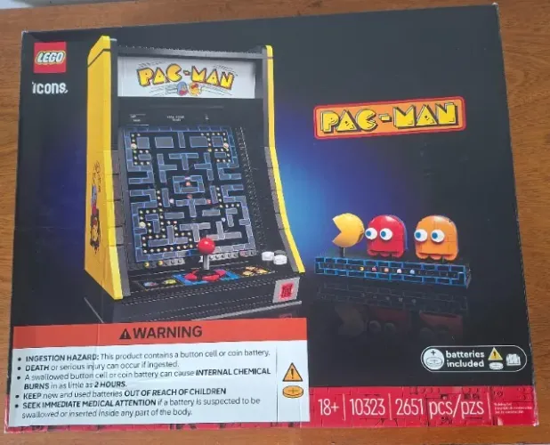 Icones Lego Pac-man Arcade 10323 - 2651 unidades - Novo Lacrado