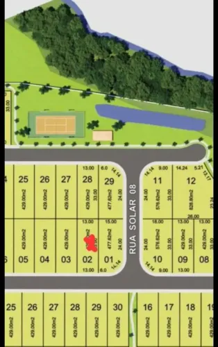 Lote/Terreno para venda com 429 metros quadrados em Condomínio Solar do Bosque - Rio Verde