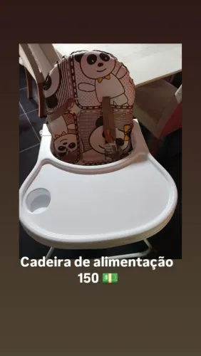Cadeirão de alimentação 