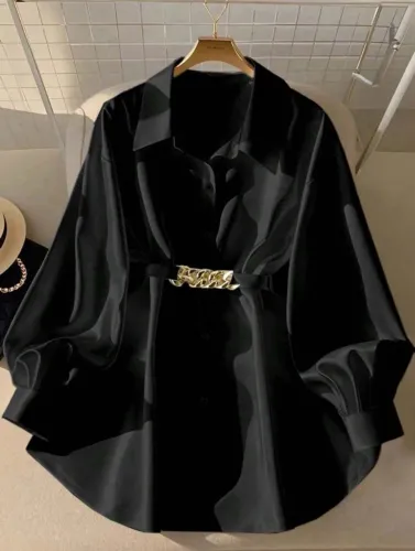 Camisa longa feminina