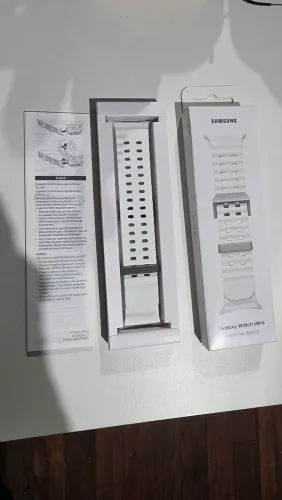 Pulseira Náutica Galaxy Watch Ultra - Branca
