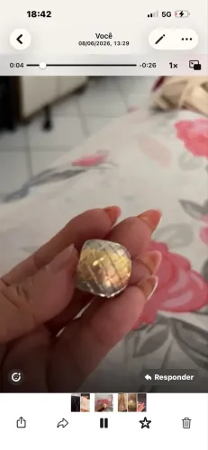 Anel em ouro 18 k