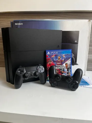 PS4 FOSCO + 9 JOGOS + 2 CONTROLES NOVOS!