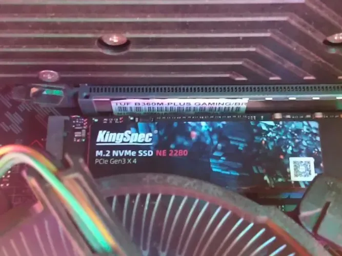 M2 - 500GB - KingSpec (Série NE, M.2 NVMe 2280 PCIe Gen3 x4)