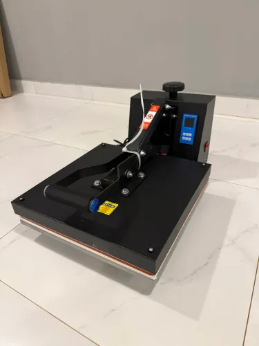 Prensa Térmica Plana Camisetas 38x38 Sublimação Estamparia Camisas
