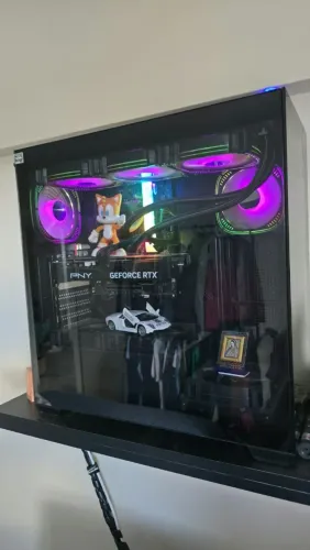 PC Gamer Completo High-End | Ryzen 7 5700X + RTX 4060 Ti 16GB + 32GB RAM (Apenas Gabinete)