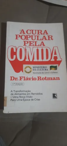Livro A cura popular pela comida
