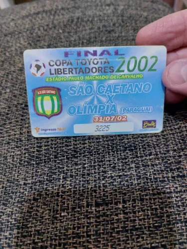 Vendo ingresso raro 2002 final libertadores