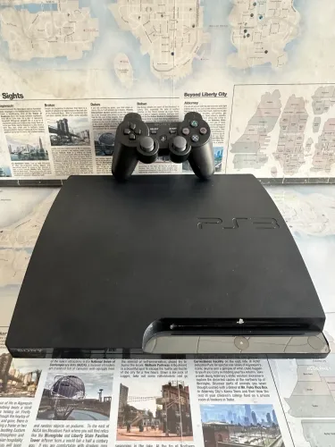Playstation 3 Slim HD 500 gigas desbloqueado 