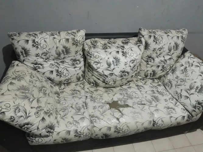 conjunto com 2 sofas usados