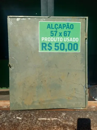 Alçapão Aço 57x67 - USADO