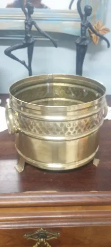 Cachepot Antigo /Martelado 