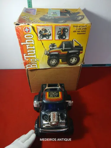 Carro Big turbo estrela, funcionando. Leia o anúncio!
