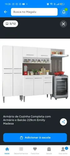 Vendo Armário de cozinha novo na caixa 
