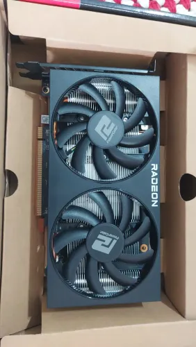 RADEON RX 6600 8GB GDDR6 PowerColor (leia descrição...)