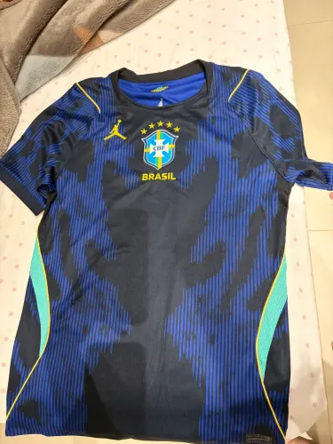 Camisa masculina Nike Brazil 2026 Away Jordan Dri-Fit - P