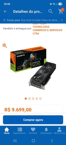 Rtx 5070 gigabyte triple fan
