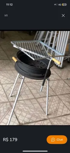 CHURRASQUEIRA DE RODA