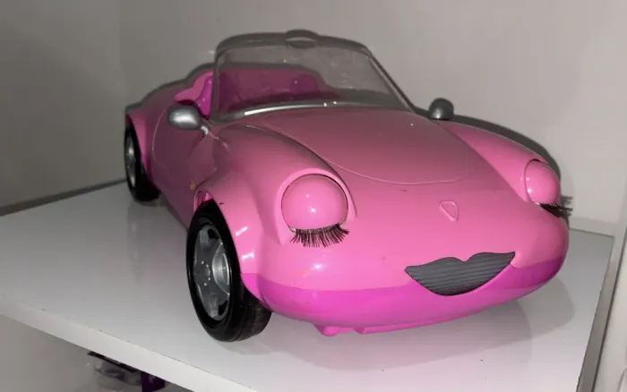 Carro barbie