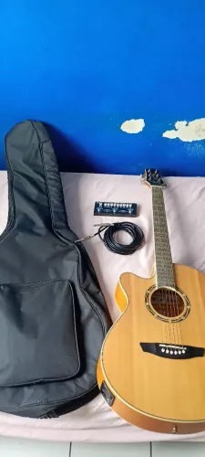 Violão Strinberg canhoto+ bag + pedal