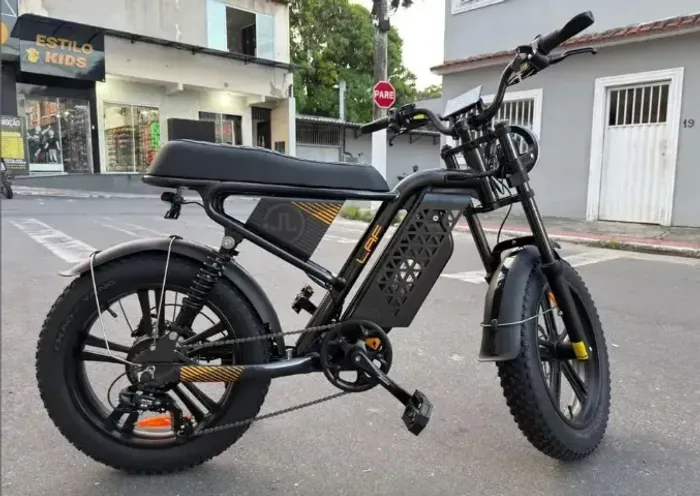 BIKE ELETRICA LAF L30 PRO PRETA - NOVA 0km