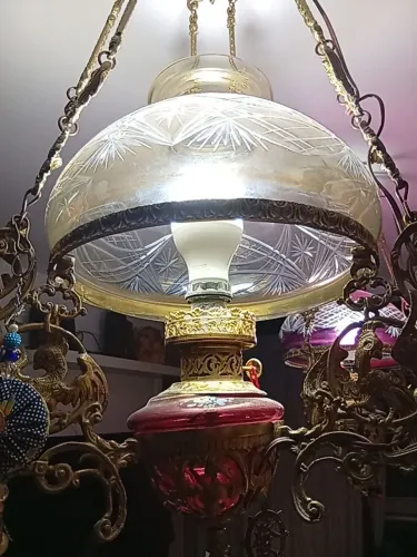 Lustres de cristal anos 1950