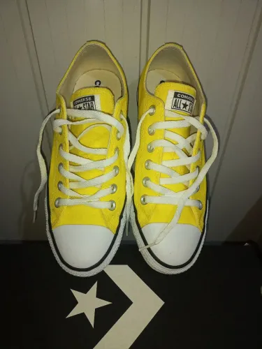 Tênis ALL star amarelo original 37