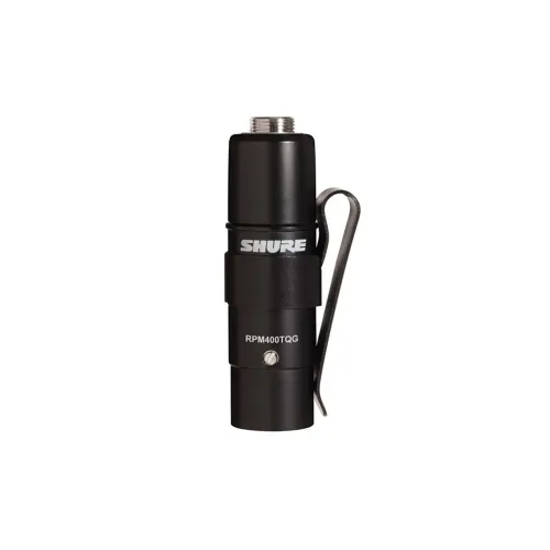 Shure RPM400TQG - Pré-amplificador TQG para XLR com Clipe de Cinto