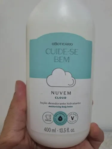 Hidratante Corporal O Boticário Cuide-se Bem Nuvem 400ml - Novo