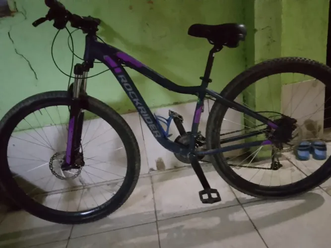 Bicicleta Rockrider Aro 29 Roxa - Excelente Estado