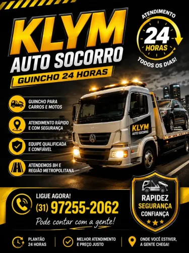 Reboque 24 horas precisou ligou chegou. 