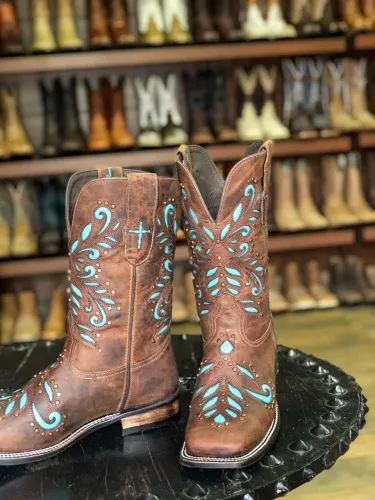 Bota texana feminina