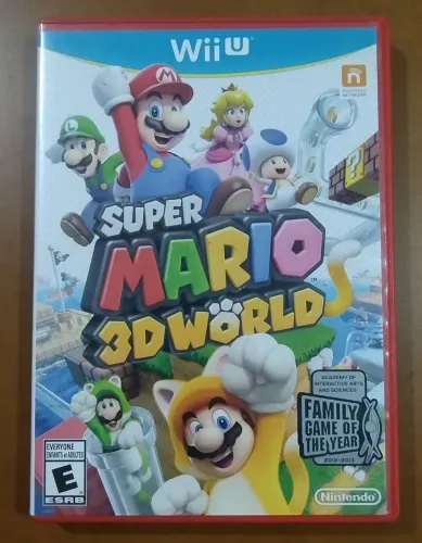 Super Mario 3D World WiiU - Mídia física