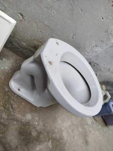 Vaso sanitário, valor :100,00 reais 