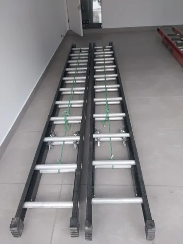 6.4mts 22 degraus escada Fibra entregamos