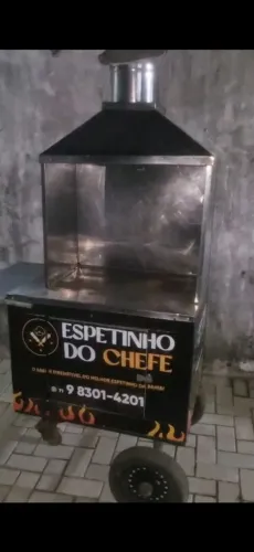 Vendo carro de churrasco