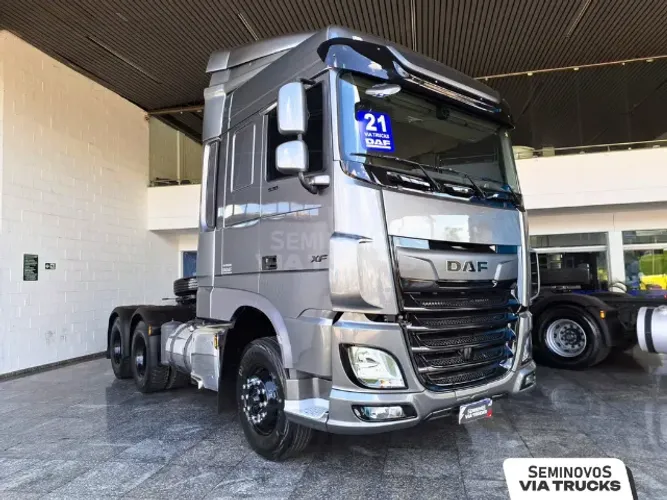 Cavalo DAF XF 530 6x4 (ANO 2021) - CAMINHÃO PRONTO PARA PEGAR A ESTRADA!