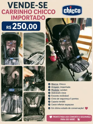 Carrinho Chicco london