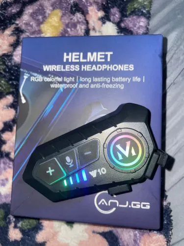 Fone pra capacete