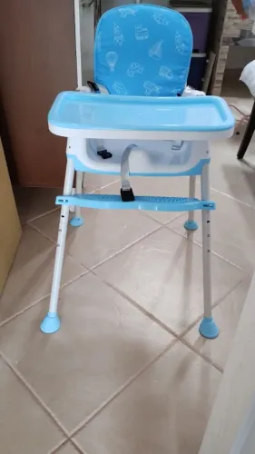 Cadeira de alimentação para bebê 3 em 1.