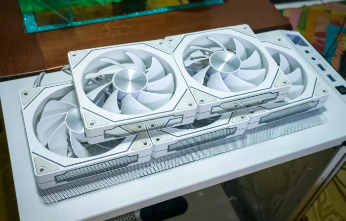 Kit 5x ventoinhas ARGB de boa qualidade - OPORTUNIDADE!