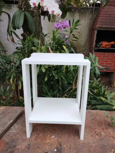 Mesinha - Criado Mudo - MDF Branco Tx