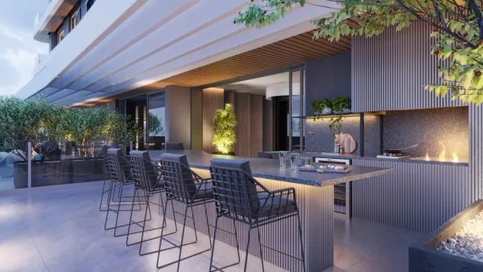 Apartamento com 4 suítes no Chelsea 922 Art Residence no bairro Fazenda em Itajaí