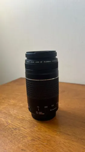 Canon EF 75-300mm f/4-5.6 III - Excelente estado